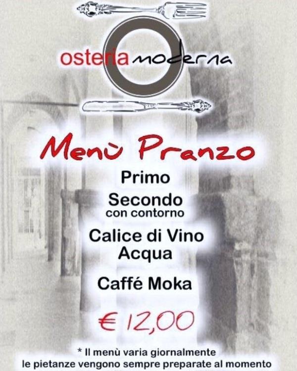 OSTERIA MODERNA