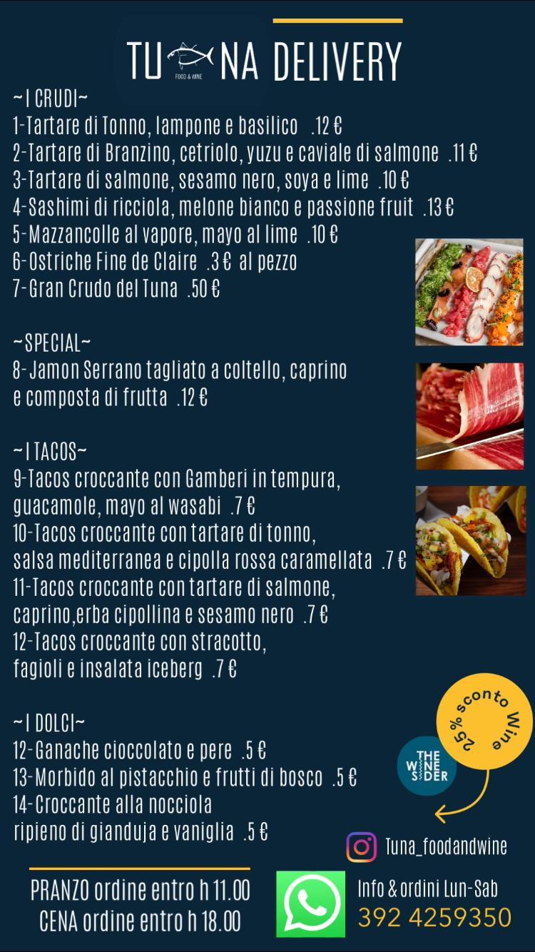 TUNA FOOD & WINE